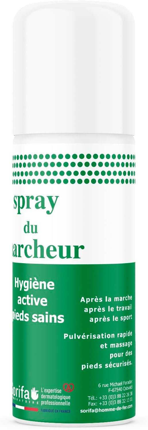 Spray - Igiena picioarelor – 150ml Spray-ul Mergătorului - produs Franta