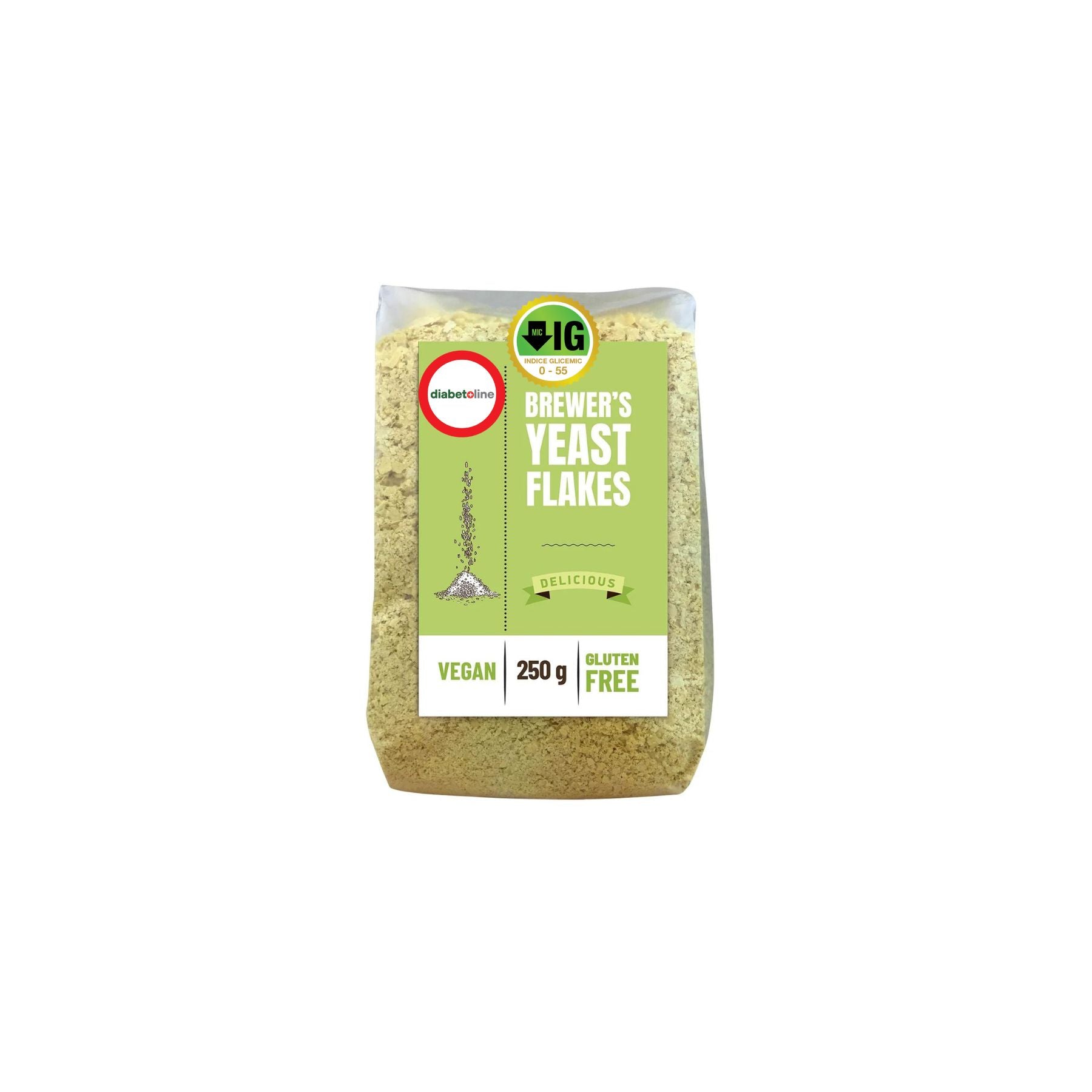 Fulgi de drojdie de bere, fără gluten, CU INDICE GLICEMIC MIC - MILL&FOLKS Brewer’s yeast flakes 100 gr- produs Ungaria