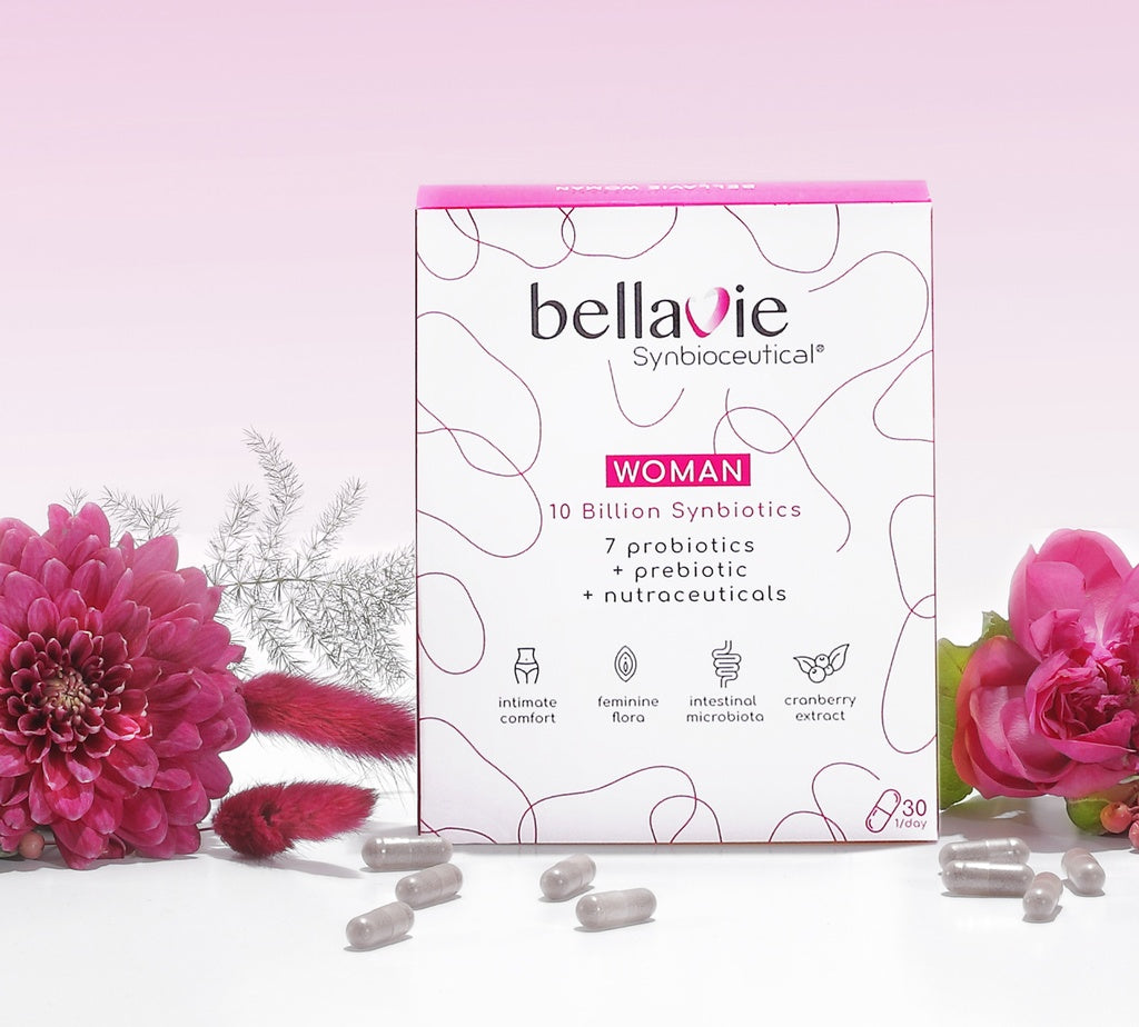 PRODUS DEZVOLTAT SPECIAL PENTRU FEMEI - WOMAN BellaVie - Confort intim - Ochi, piele, Tract urinar sanatos - 30capsule - produs Belgia