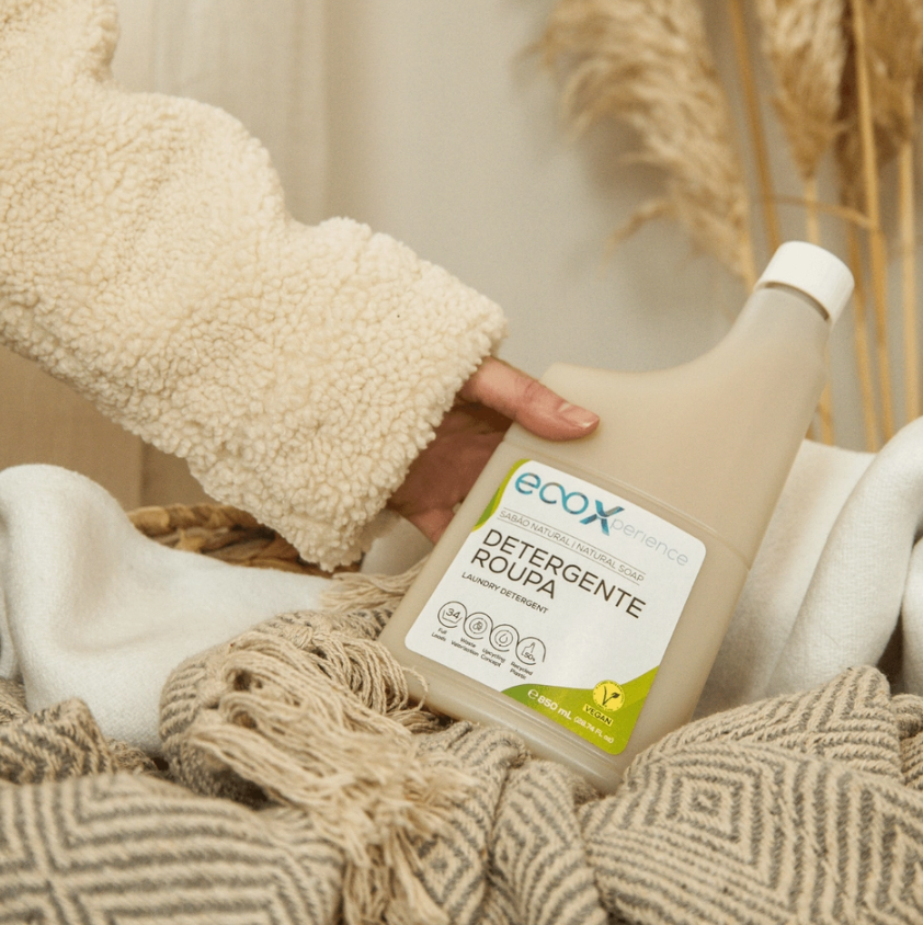 DETERGENT ECOLOGIC DE RUFE cu săpun natural 0,85 l - Fabricat în Portugalia