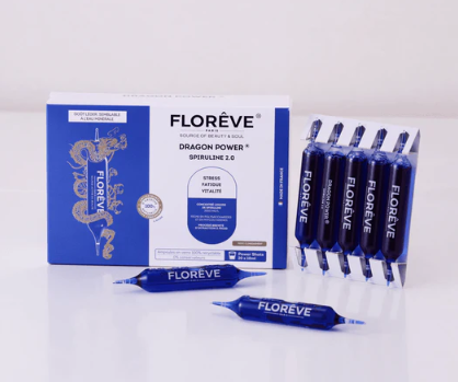 Spirulină Puterea Dragonului 2.0 Floreve Franta - 20fiole (pentru 20 de zile)