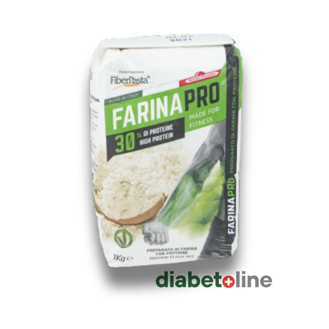 FĂINA PROTEICĂ PENTRU MANAGEMENTUL GREUTATII SI AL GLICEMIEI - 30%PROTEINE -PASTAPRO 500 GR - produs Italia