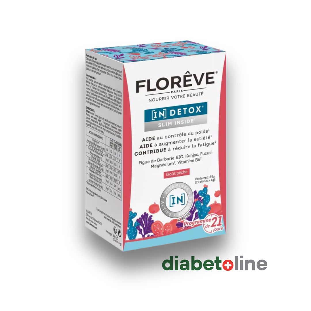 DETOX Slim Inside® Scade pofta de mâncare, elimină kg și toxinele eficient - 21 portii - produs Franta