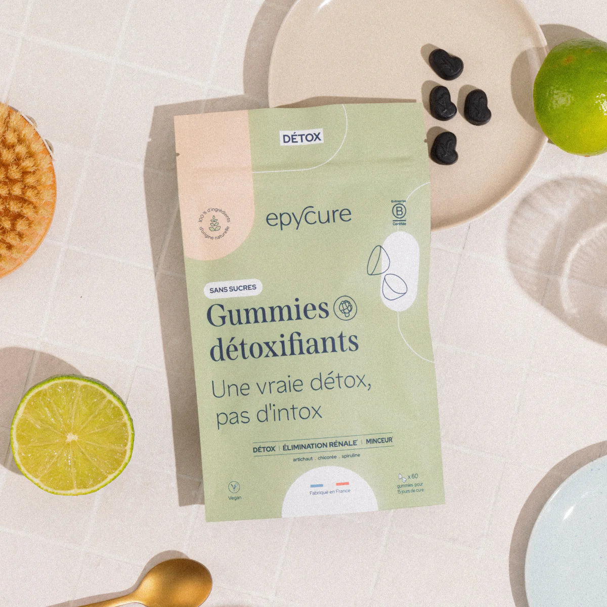 DETOX – Cură rapidă pentru eliminarea toxinelor - 60 buc- - produs in Franta