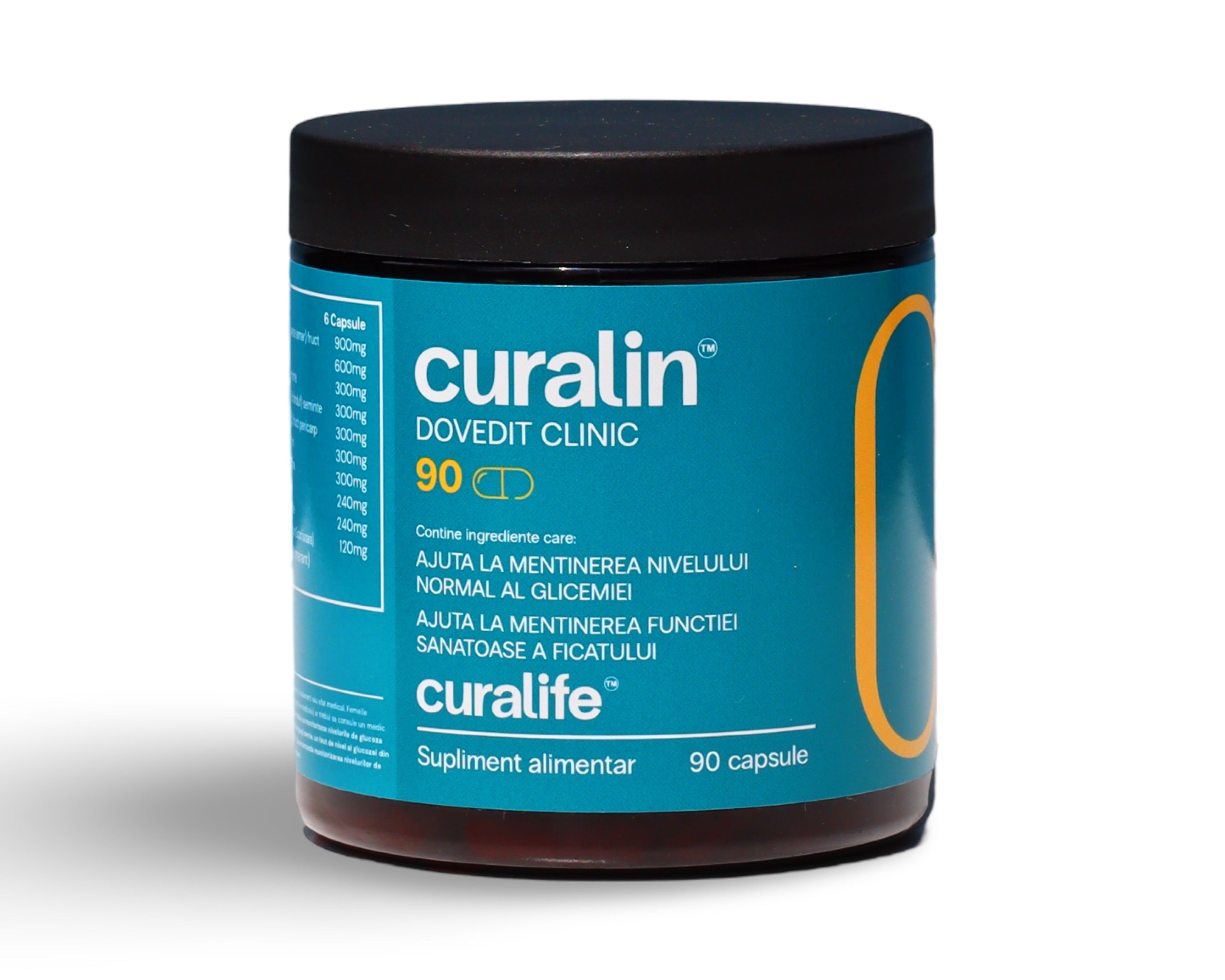Curalin reduce și normalizează glicemia pentru diabet tip2 - 90 capsule