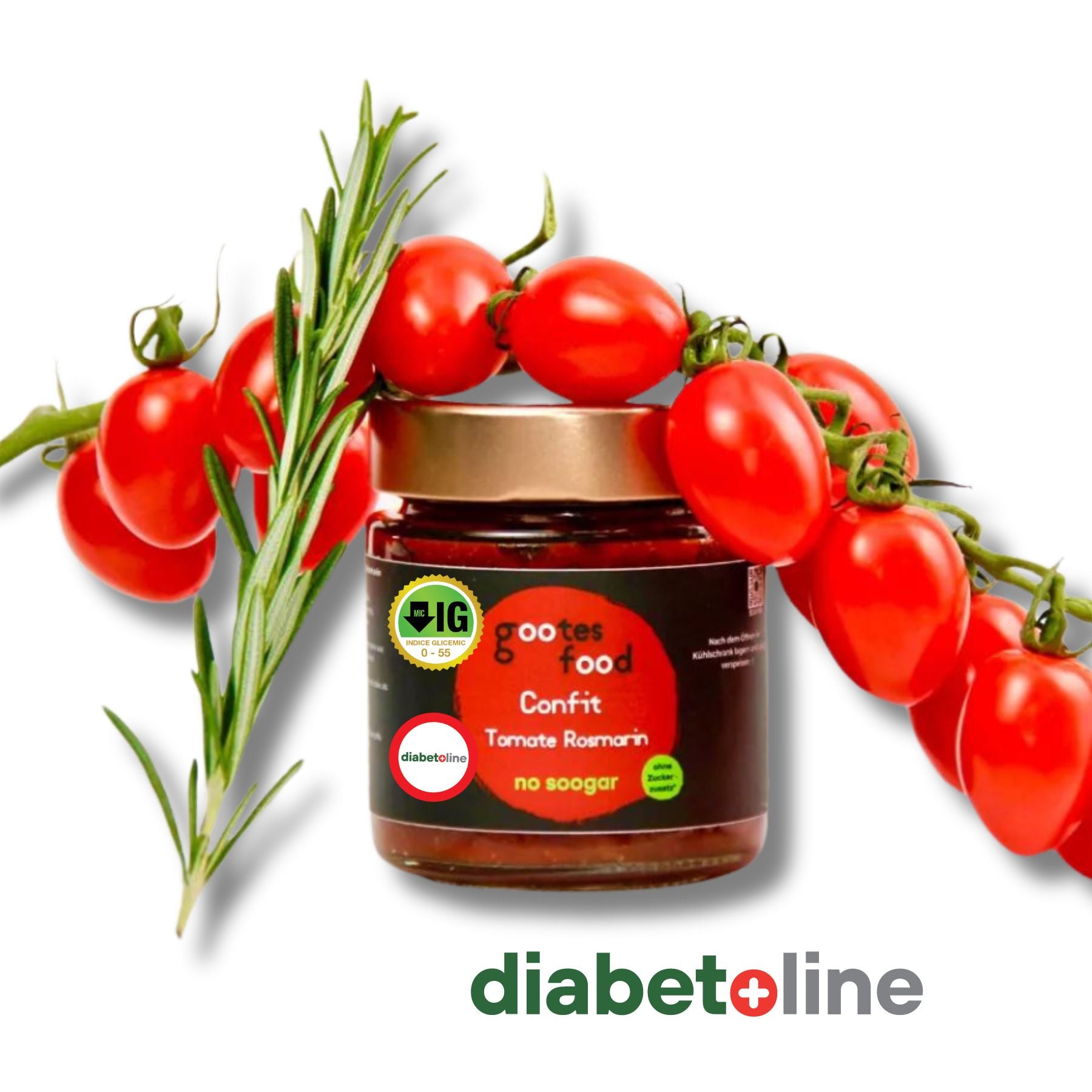 Dulceață aperitiv de roșii - Gootes FOOD 155g