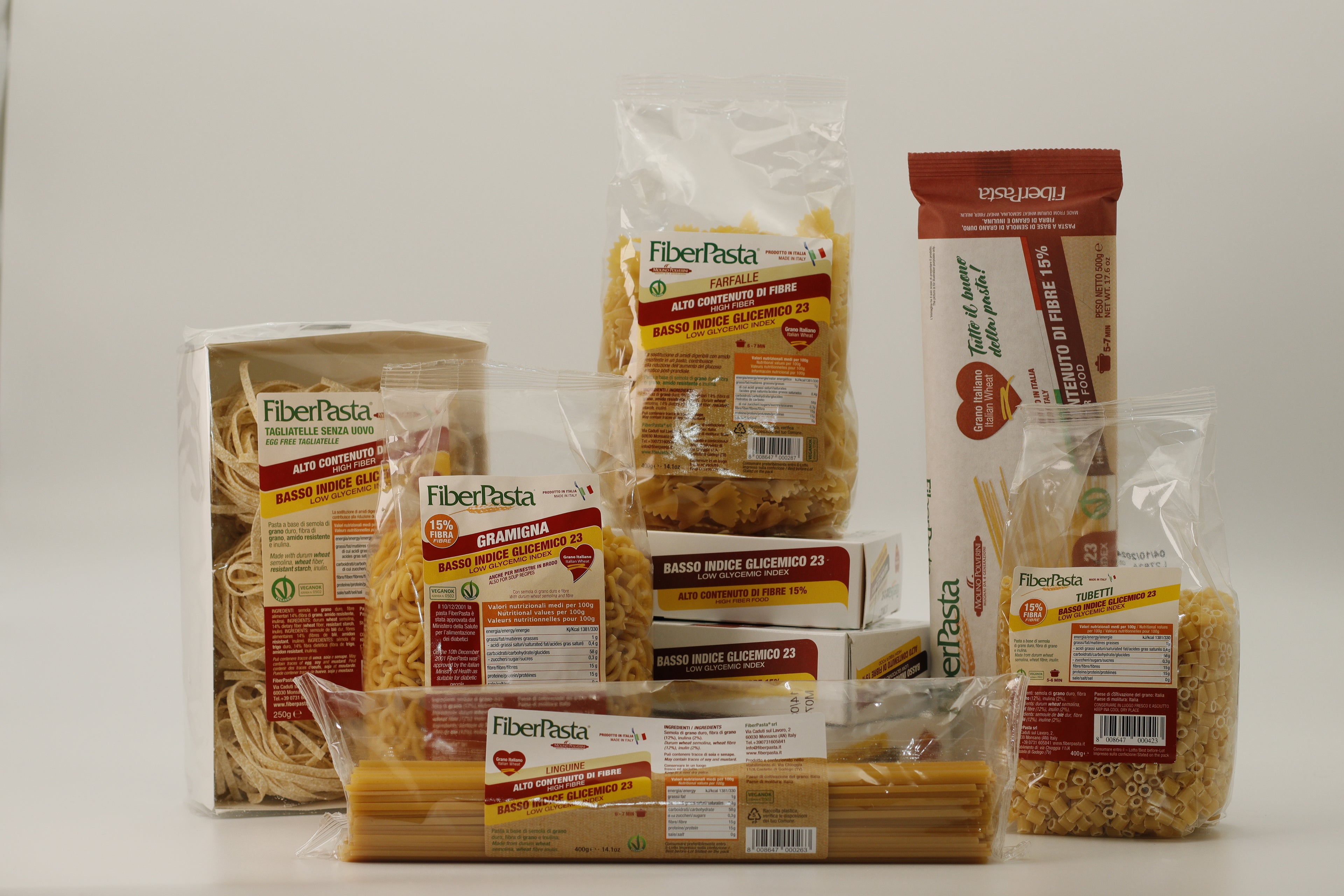 Lasagna- indice glicemic scăzut - FIBER PASTA 500 gr