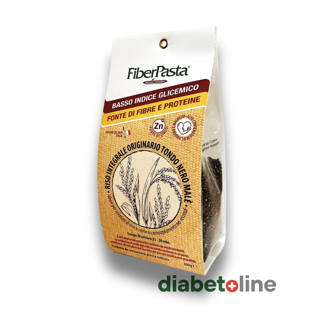 OREZ PENTRU DIABETICI - indice glicemic mic - FIBER PASTA 300 gr