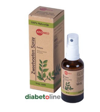 Pedura - Spray 50ml - Igienizare si Curățare profundă - AJUTA PICIORUL DIABETIC - produs Olanda