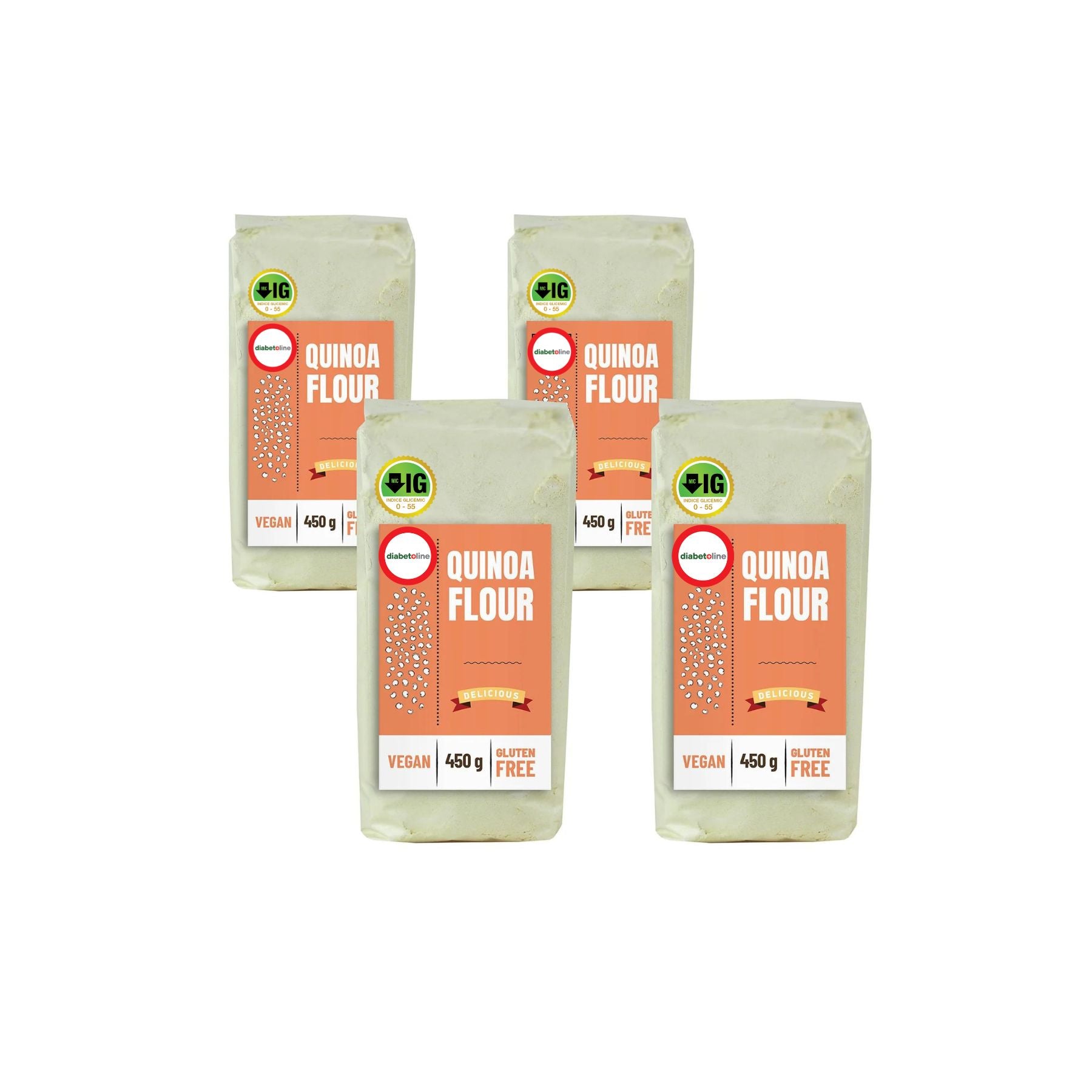 Făină din quinoa cu indice glicemic mic- Mill&FOLKS 450 gr