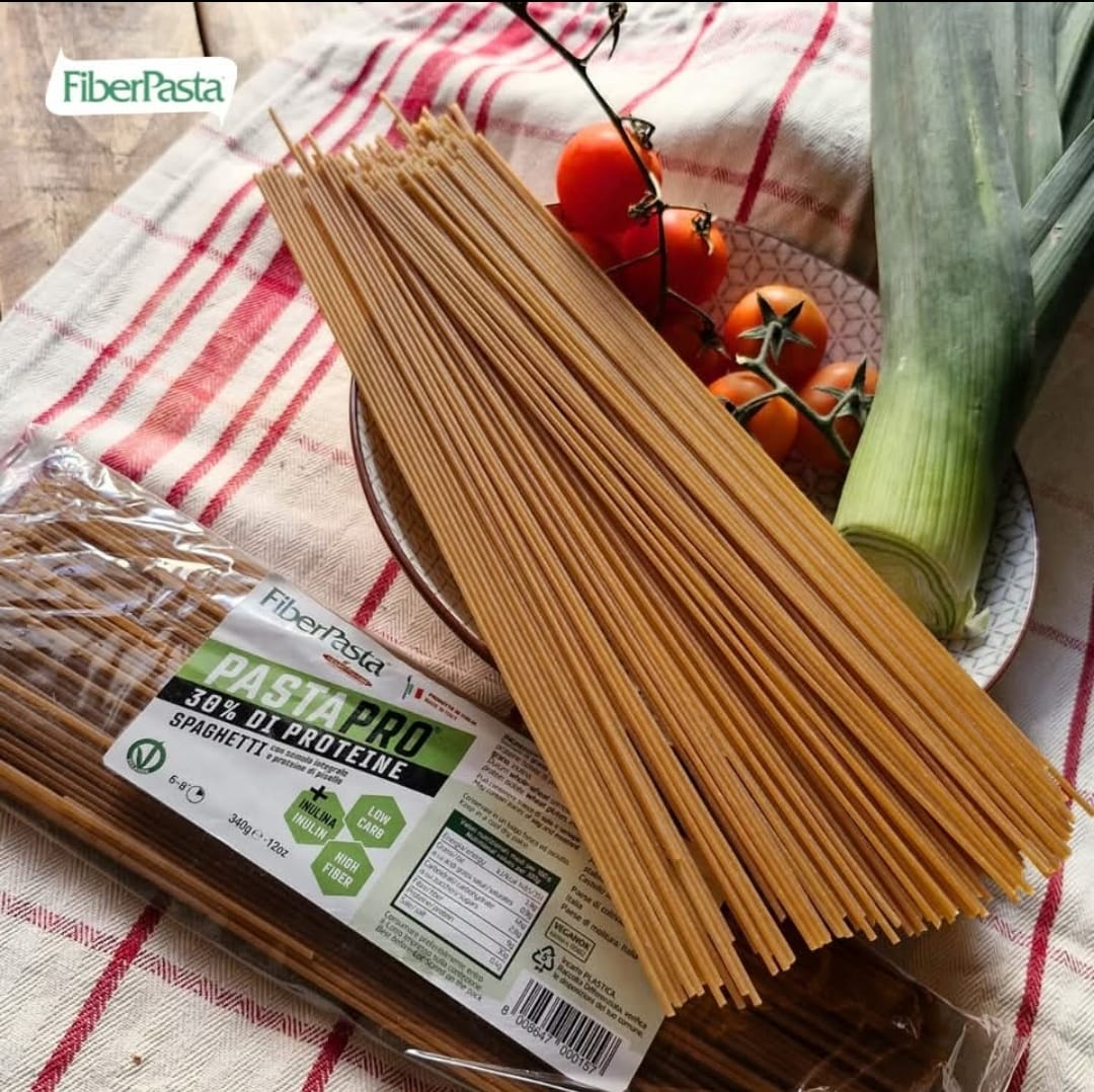 SPAGHETTI PENTRU MANAGEMENTUL GREUTĂȚII ȘI AL GLICEMIEI - 30% PROTEINE - PASTAPRO 340 GR - produs Italia