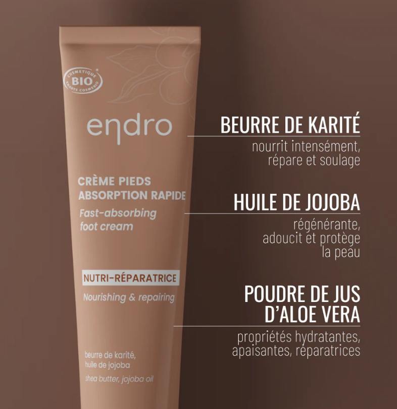 Cremă pentru picioare BIO - Nutri-Reparatoare – produs in Franta – 75ml