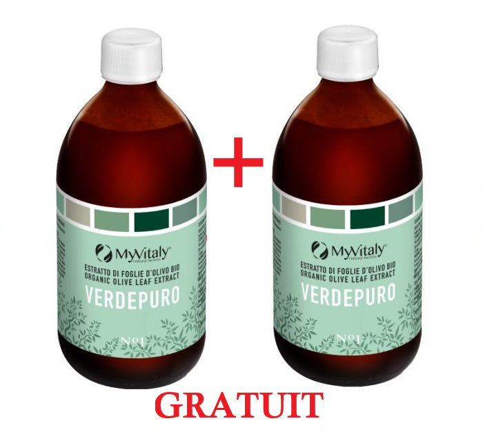 Glicemie SĂNĂTOASĂ - VERDE Puro -1 + 1 GRATUIT -500ML - produs Italia