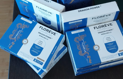 Spirulină Puterea Dragonului 2.0 Floreve Franta - 20fiole (pentru 20 de zile)