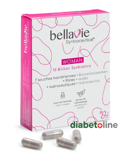 PRODUS DEZVOLTAT SPECIAL PENTRU FEMEI - WOMAN BellaVie - Confort intim - Ochi, piele, Tract urinar sanatos - 30capsule - produs Belgia
