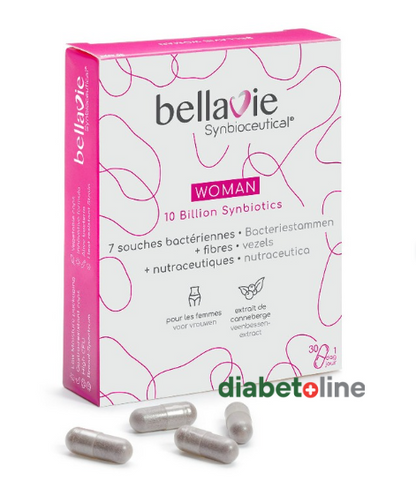 PRODUS DEZVOLTAT SPECIAL PENTRU FEMEI - WOMAN BellaVie - Confort intim - Ochi, piele, Tract urinar sanatos - 30capsule - produs Belgia