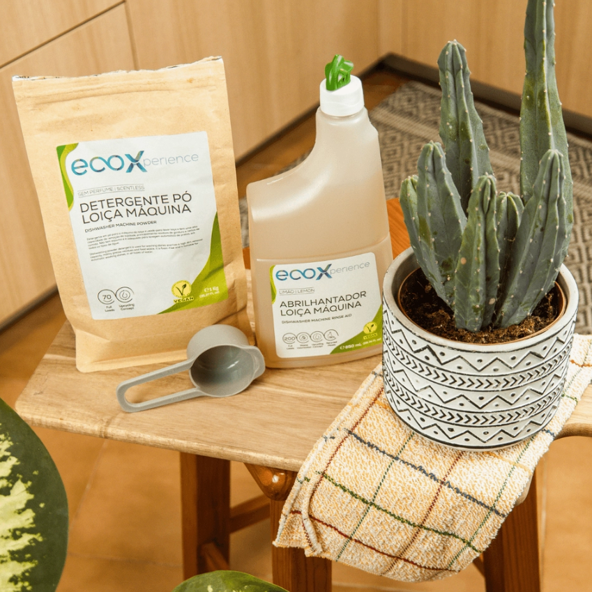 AGENT ECOLOGIC DE CLATIRE pentru mașina de spălat vase, lămâie, 0,85 l - Fabricat în Portugalia