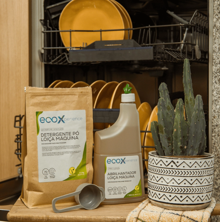 AGENT ECOLOGIC DE CLATIRE pentru mașina de spălat vase, lămâie, 0,85 l - Fabricat în Portugalia