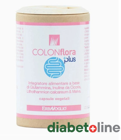 COLONFLORA PLUS - ideal pentru îmbunătățirea sănătății intestinale și promovarea unui tranzit intestinal regulat – 60capsule – produs Italia