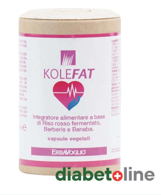 KOLEFAT - îmbunătățește digestia și structura lipidică generală – 60capsule – produs Italia