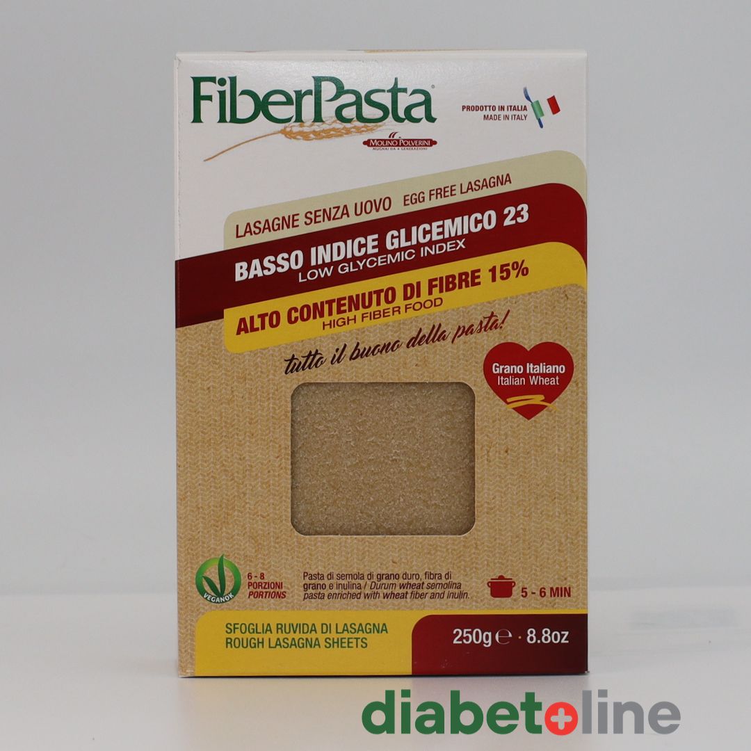 Lasagna- indice glicemic scăzut - FIBER PASTA 500 gr