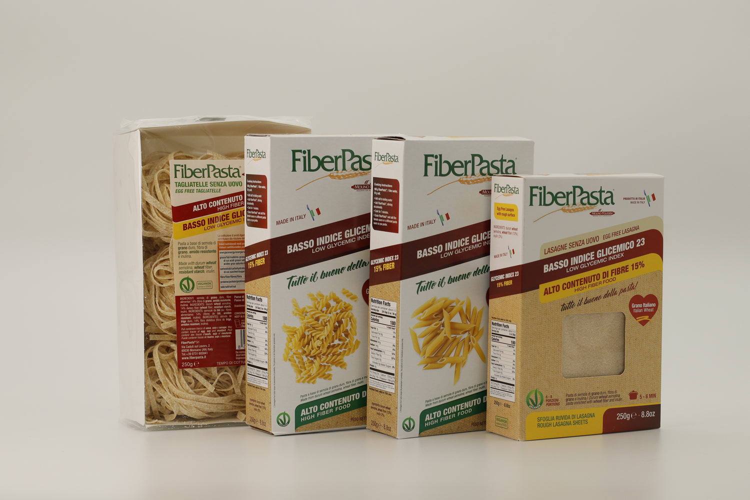 Lasagna- indice glicemic scăzut - FIBER PASTA 500 gr