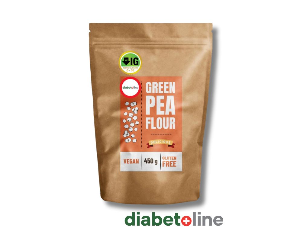 Făină de mazăre verde cu indice glicemic scăzut, fără gluten - MILL&amp;FOLKS 450 gr