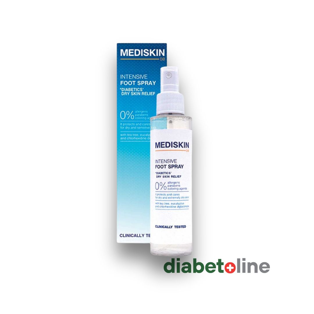 SPRAY pentru PICIORUL DIABETIC - VITALITATE ȘI PROTECȚIE - MEDISKIN 135 ML