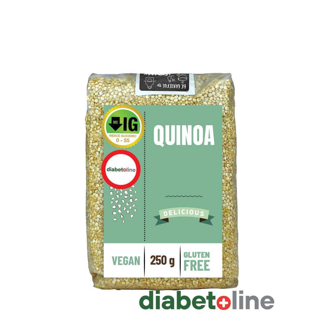 Quinoa  cu indice glicemic scăzut-Mill&amp;FOLKS 250 gr