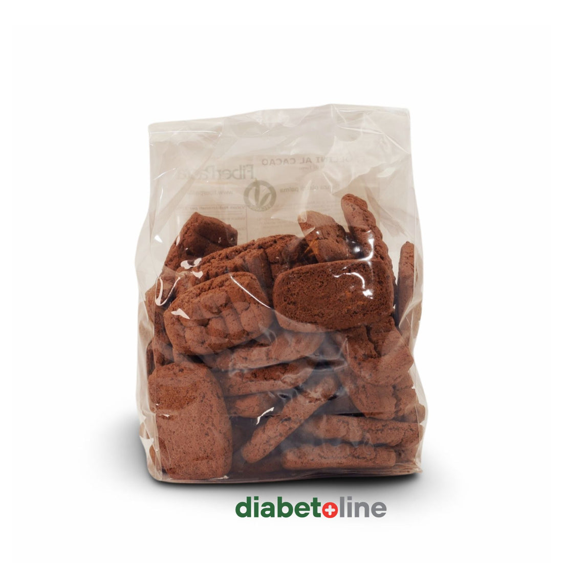 Biscuiți Frollini de Cacao indice glicemic mic - FiberPasta 250 gr
