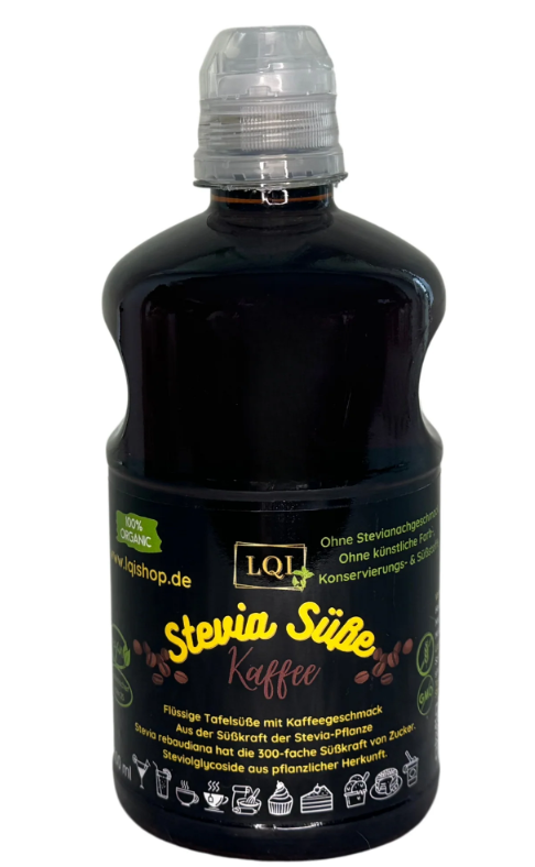 Sirop pentru diabetici cu aromă de CAFEA - indice glicemic scăzut 25 - 500ml- produs Germania