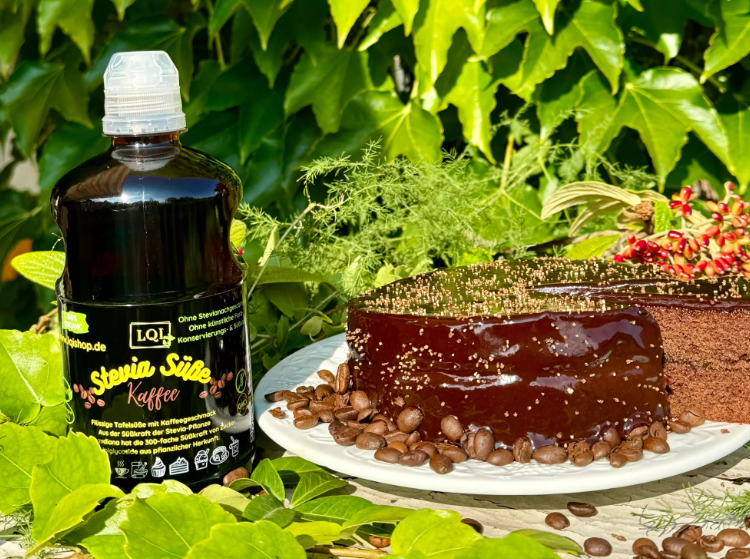 Sirop pentru diabetici cu aromă de CAFEA - indice glicemic scăzut 25 - 500ml- produs Germania