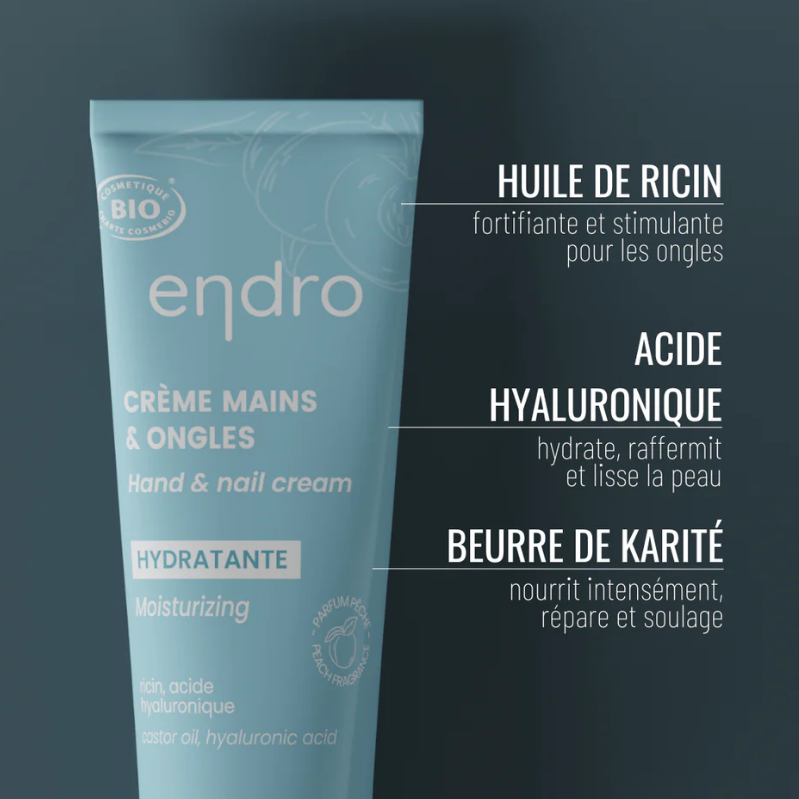 Cremă pentru mâini și unghii BIO – Hidratantă – produs in Franta – 50ml