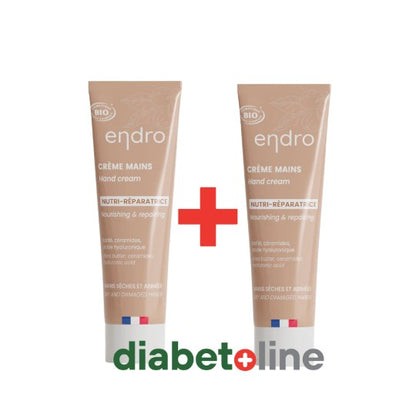 2 x Cremă de mâini BIO - Nutri-Reparatoare – produs in Franta, 2 x 50ml