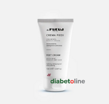 Dr.Fukuj - Crema pentru picioare - antioboseala, emolianta, AJUTA PICIORUL DIABETIC - produs Italia - 100ml