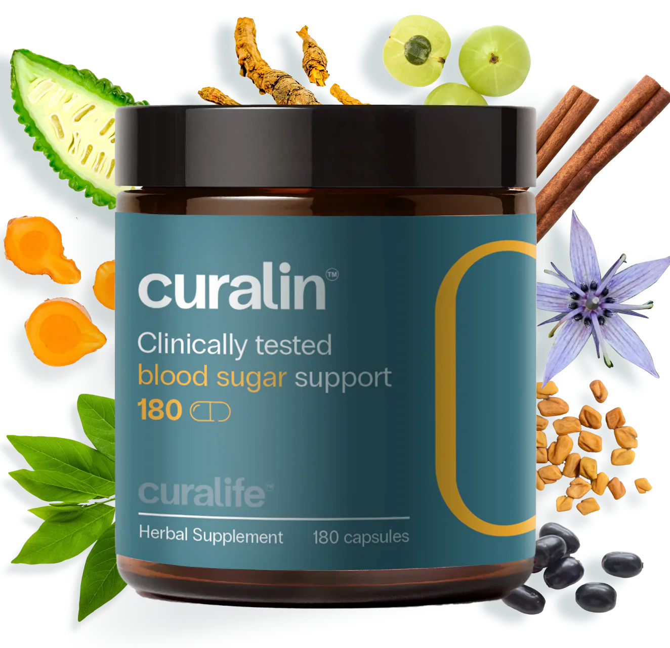 Curalin 90 capsule + DETOX Slim Inside®