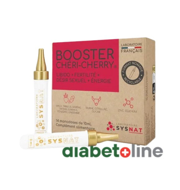 LIBIDO SI DORINTA SEXUALA - CHÉRI-CHERRY Stimulator al libidoului - 14 doze - produs Franta