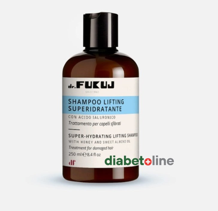Dr.Fukuj - Șampon lifting super-hidratant cu ACID HIALURONIC - 250ml - Italia