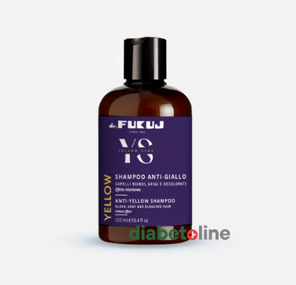 Dr.Fukuj - Sampon galben Stop efect instantaneu - produs Italia - 250ml